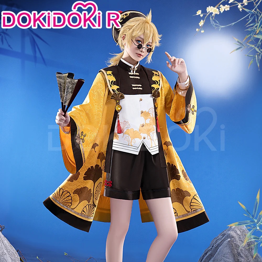 Len cosplay little zombie doujin from Doki doki